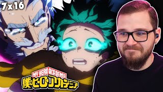 MVP HAS ARRIVED 🤩  My Hero Academia S7 Episode 16 REACTION [upl. by Maxama]