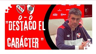 CONFERENCIA JULIO VACCARI  INDEPENDIENTE 0  0 RIVER [upl. by Dlonra]