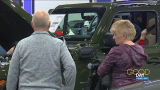 Toledoans love cars Auto show returns to the Glass City Center  Good Day on WTOL 11 [upl. by Karilla]