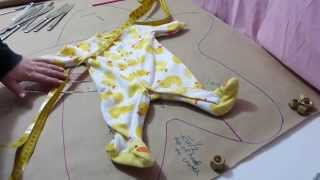 how to easy pattern making star baby wrap [upl. by Nnylylloh430]