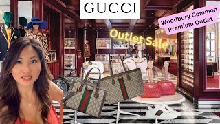 Gucci Outlet Huge Discount Sale 40 to 60 OFF at Woodbury Common Premium Outlets Shopping Vlog [upl. by Melquist632]