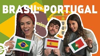 PORTUGUÉS DE PORTUGAL vs DE BRASIL  vdeviajarcom [upl. by Ap]