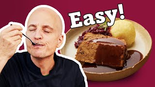 Der ultimative vegane Weihnachtsbraten  einfach unfassbar lecker [upl. by Ilatan]