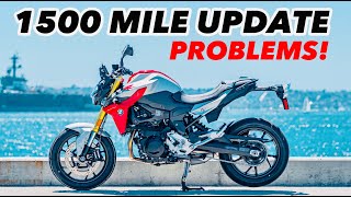 2020 BMW F900R 1500 Mile Ownership Review  Two Problems 😕 [upl. by Feenah369]