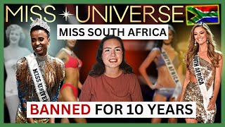 South Africas history at Miss Universe 😳 [upl. by Merline]