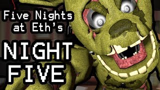 Five Nights at Eths Night 5  FACE YOUR FEARS AND SAVE THEM ALL [upl. by Hallam748]