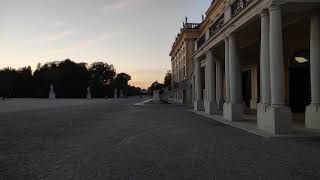 Schloss Schönbrunn Gloriette Park Winter Wien Tourist attraction Vienna Austria [upl. by Berlauda]