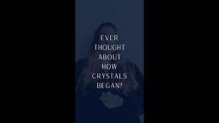 Ever thought about how crystals began [upl. by Zilber522]