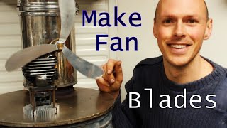 How to make DIY Stove Fan Blades Upcycled [upl. by Davison]