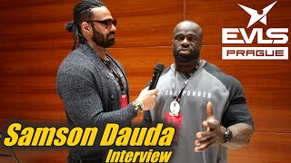 Samson Dauda Interview at Prague Pro 2023 [upl. by Vidovik]