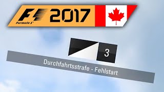 FRÜHSTART  Kanada 12 🎮 F1 2017 19 [upl. by Eenalem]