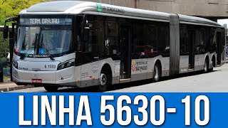 Linhas de Ônibus 03  563010  Terminal GrajaúMetrô Brás [upl. by Seavir272]