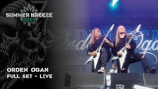 ORDEN OGAN  LIVE  SUMMER BREEZE 2022  FULL SET [upl. by Yoj]