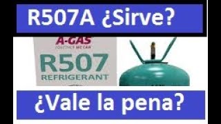 PRESIONES R507 R507A Gas Refrigerante EN REFRIGERACIÓN CONGELACIÓN R507A reemplaza r502 r22 CLASE 12 [upl. by Alvera]