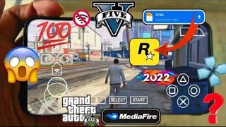 GTA 5 PPSSPP Real Life Original New VersionEmulator PPSSPP GAMEPLAY  GTA 5 PSP 34mb to 26gb Work [upl. by Eneleh]