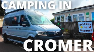 Campervan Trip To Cromer and a Seacroft Campsite Tour [upl. by Worrad]