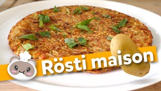 Pommes de terre râpées façon ROSTI 🥔 [upl. by Nwahsud]