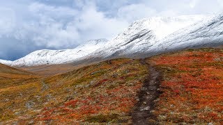 Autumn in Swedish Lapland  Nikkaluokta to Abisko [upl. by Behka]