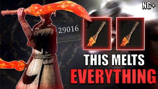 The Strongest Magma Blade Build in Elden Ring  And Best Farming Location NG [upl. by Nilyam]