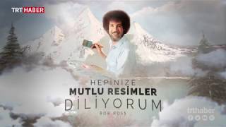 Türkiye Bob Ross’u quotküçük mutluquot ağaçlarıyla tanıdı [upl. by Ecinereb879]