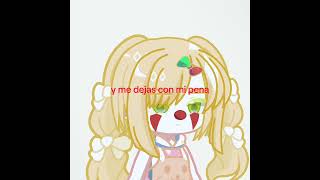 vas a sufrirvas a llorar paloma ajena te creí buena🕊️💔shortsgacha [upl. by Nnybor]