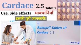 Cardace 25 Tablet  Benefits amp Side effects  Review in Hindi  फायदें  इसकी पूरी जानकारी  DJD😱 [upl. by Tongue]