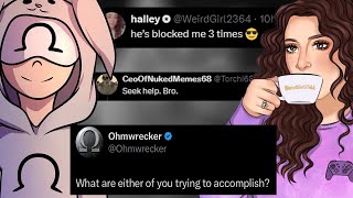 OHMWRECKER called out by WeirdGirl2364 👀 [upl. by Corilla]