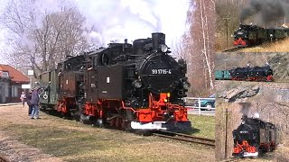 Weißeritztalbahn  doppel VI K nach dem Hochwasser [upl. by Georgena]