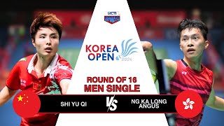 MS CHINA VS HONGKONG  ROUND OF 16 KOREAN OPEN 2024 [upl. by Ainolopa]