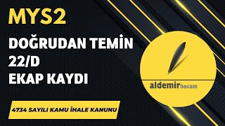 DOĞRUDAN TEMİN 22D EKAP KAYDI [upl. by Victorine]