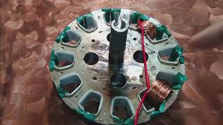 DC ceiling fan winding How DC brushless DC fan works How DC bldc motor DC fan winding part 2 [upl. by Florri]