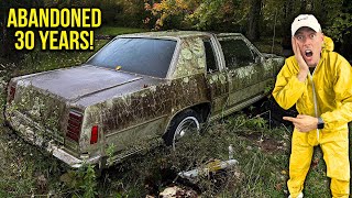 First Wash in 30 Years ABANDONED in Field Crown Victoria  Car Detailing Restoration [upl. by Arnst125]