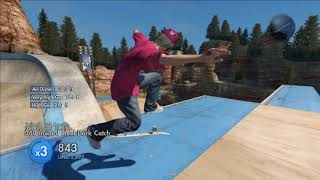 Skate 3 Learn to Trickline  How to Dark Catch Flip Ep14 [upl. by Gannes86]