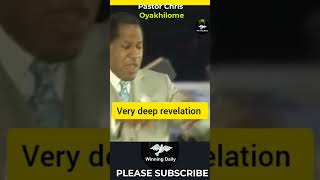 VERY DEEP REVELATION  PASTOR CHRIS OYAKHILOME [upl. by Ariane]