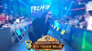 Seth quotFreakinquot Rollins Entrance  WWE Monday Night Raw November 13 2023 [upl. by Ahsened]