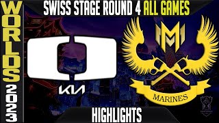 DK vs GAM Highlights ALL GAMES  S13 Worlds 2023 Swiss Stage Day 7 Round 4  DPlus KIA vs Gigabyte [upl. by Pergrim]