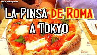 La Pinsa de Roma a TOKYO  Vivi Giappone [upl. by Llenrahc]