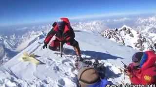 Alan Arnettes Summit of K2 [upl. by Gannes]