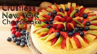 Crustless New York Cheesecake [upl. by Berardo]