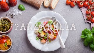 Eat and fit  Original Italian recipe of Panzanella  bread salad [upl. by Egwin]