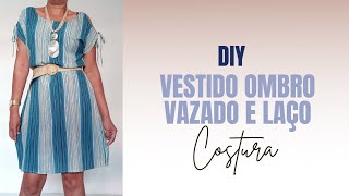 CORTE E COSTURA PARA INICIANTES VESTIDO MUITO FÁCIL [upl. by Okin]