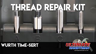 Wurth TimeSert  thread repair kit [upl. by Aetnuahs]