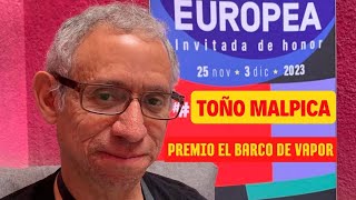 Literatura infantil y juvenil  Toño Malpica  Premio Barco de vapor [upl. by Styles]