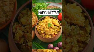 Perfect Pappu Biyyam Recipe  Telangana Style Recipes [upl. by Nyvar801]