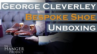 Unboxing Bespoke Shoes  George Cleverley Pigskin Loafers [upl. by Chan]