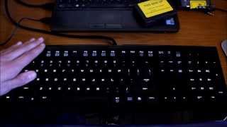 Razer BlackWidow Ultimate with Automatic White LED Backlight Mod [upl. by Barbe]