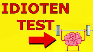 DER IDIOTENTEST 2  Bist du ein Idiot [upl. by Rosette]