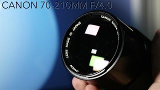 Canon FD 70210mm Review [upl. by Devon]