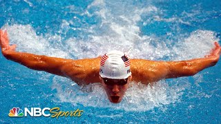 15 year old Michael Phelps makes Olympic debut in Sydney 200 butterfly  NBC Sports [upl. by Kcirderf]