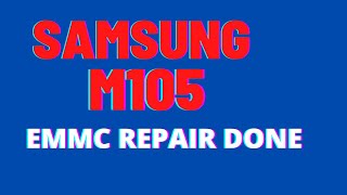 Samsung M105 Dead Boot Repair Done By Ufi Box [upl. by Poirer]